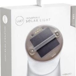 Second Gear WNC Camp MPOWERD Luci Lux Frosted Inflatable Solar Light