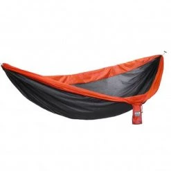 Second Gear WNC Camp ENO SuperSub Ultralight Hammock, Orange/Charcoal