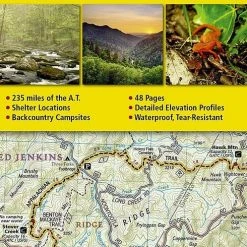 Second Gear WNC Books & Maps National Geographic Map - AT: Springer Mtn To Davenport Gap #1501