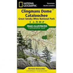 Second Gear WNC Books & Maps National Geographic Map - Clingmans Dome & Cataloochee #317