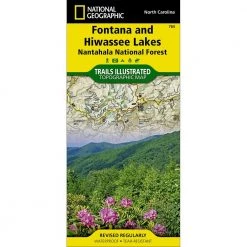 Second Gear WNC National Geographic Map - Fontana & Hiwassee Lakes #784