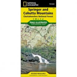 Second Gear WNC National Geographic Map - Springer & Cohutta Mountains #777