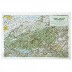 Second Gear WNC The Map Shop Smoky Mountain 3D Map Books & Maps
