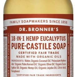 Second Gear WNC Dr Bronners Hemp Soap, Eucalyptus, 2oz More