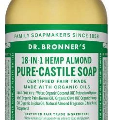 Second Gear WNC Dr. Bronners Hemp Soap, Almond, 2 Oz. More