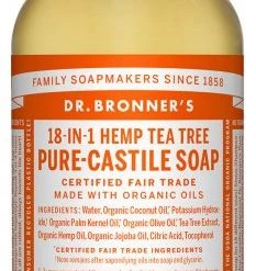 Second Gear WNC More Dr. Bronners Hemp Soap, Tea Tree, 2 Oz.