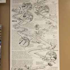 Second Gear WNC William Nealy, French Broad River Cartoon Map Books & Maps