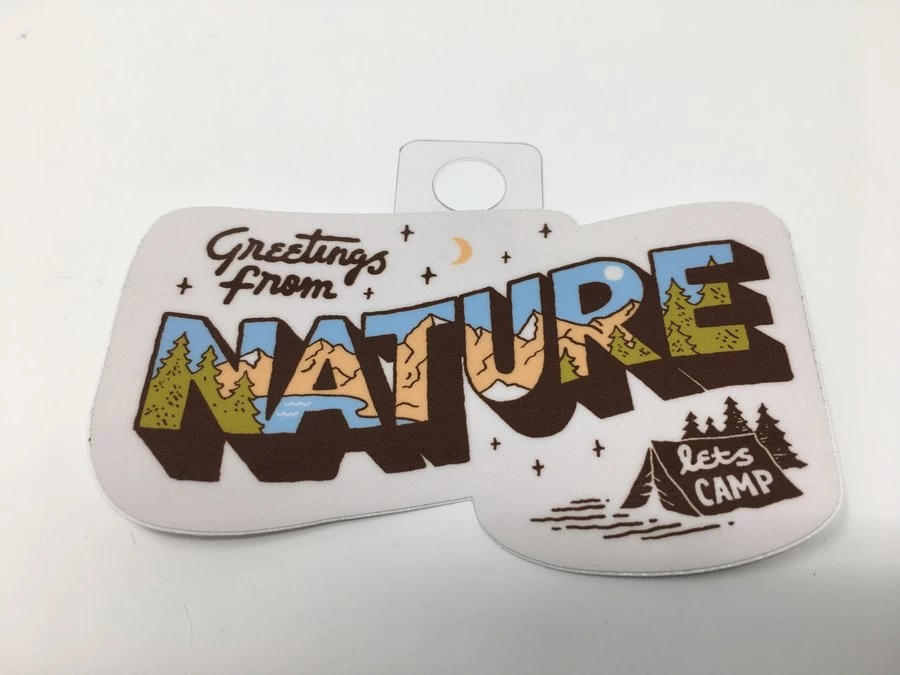 Second Gear WNC Greetings From Nature Sticker