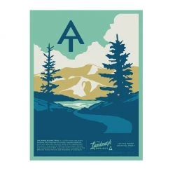 Second Gear WNC Landmark AT Poster (12"x16')