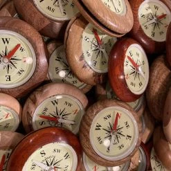 Second Gear WNC David Bowers Handmade Woodturned Compass