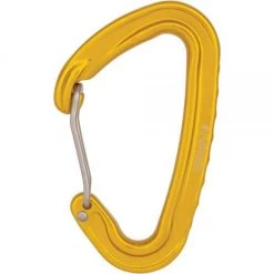 Second Gear WNC Climb Cypher Ceres II Wiregate Carabiner - Gold