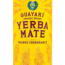 Second Gear WNC Camp Guayaki Yerba Mate Orange Exuberance, 15.5 Oz Can