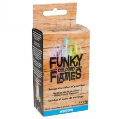 Second Gear WNC Funky Colored Flames, 3pk