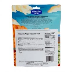 Second Gear WNC Camp Backpacker's Pantry Shepherd's Potato Stew W/Beef, 2 Servings