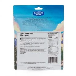 Second Gear WNC Camp Backpacker's Pantry Cuban Coconut Black Beans And Rice