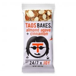 Second Gear WNC Taos Bakes Bar, Almond Agave & Cinnamon