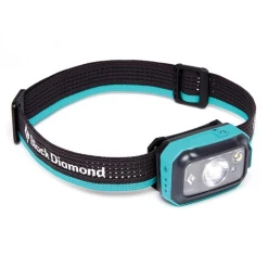 Second Gear WNC Camp Black Diamond ReVolt 350 Lumen Rechargeable Headlamp, Aqua Blue (w/ AAA Battery Option)