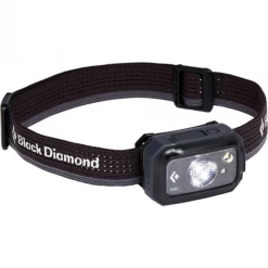 Second Gear WNC Black Diamond ReVolt 350 Lumen Rechargeable Headlamp, Graphite (w/ AAA Battery Option)