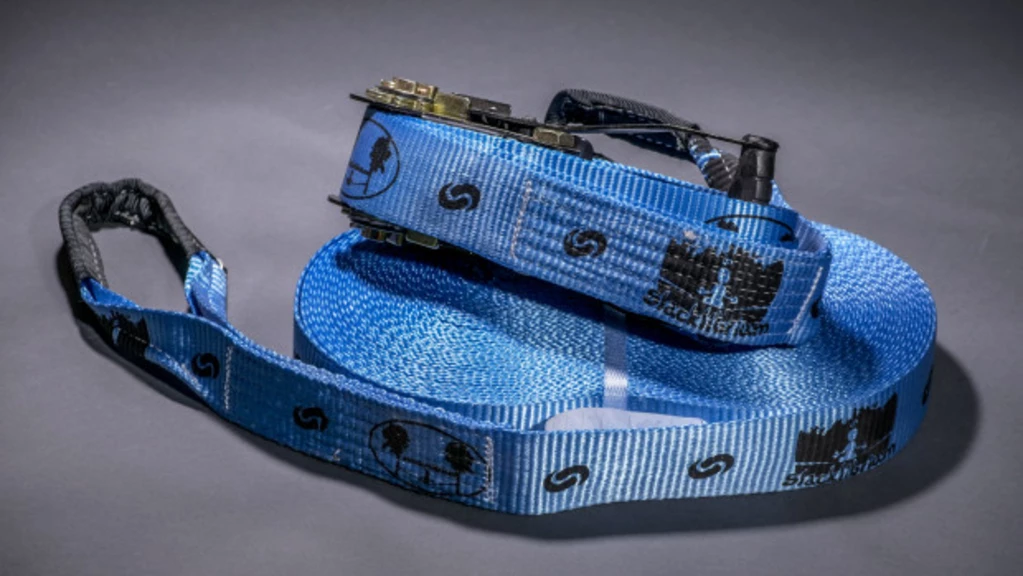 Second Gear WNC Slack-Librium Sway Line Slackline (85 Ft) Climb