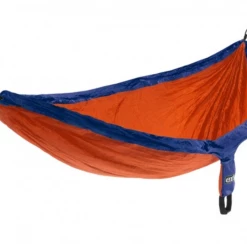 Second Gear WNC ENO SingleNest Hammock, Sapphire/Orange Camp