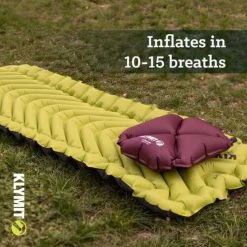 Second Gear WNC Klymit Static V2 Sleeping Pad, Green Camp