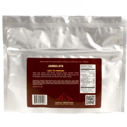 Second Gear WNC Trailtopia Adventure Food Jambalaya, GF, Serves 2 Camp