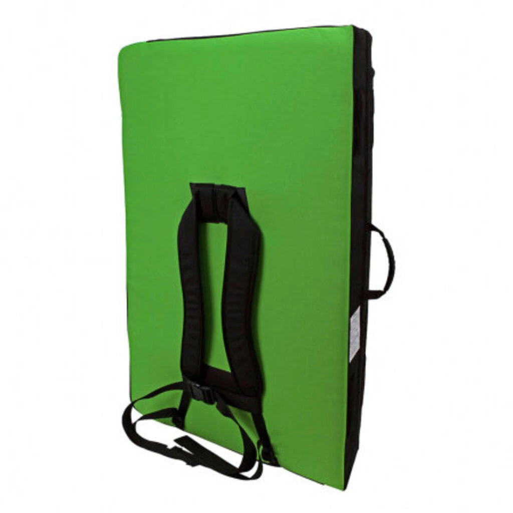 Second Gear WNC Climb Metolius Session II Crash Pad, Green/Black