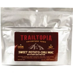 Second Gear WNC Camp Trailtopia Adventure Food, Sweet Potato Chili Mac, VG