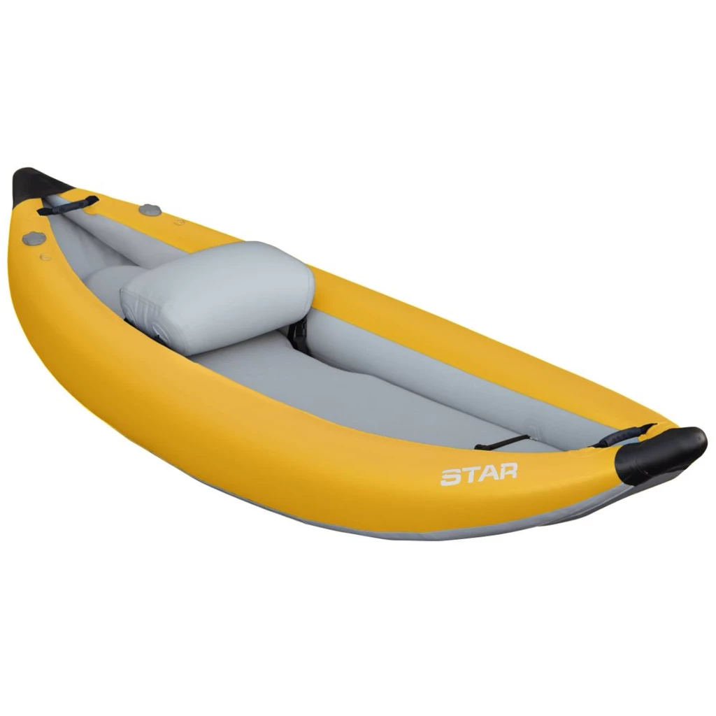Second Gear WNC STAR Outlaw L Inflatable Kayak, Yellow