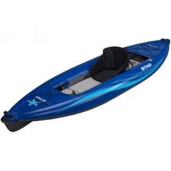 Second Gear WNC STAR Paragon Inflatable Kayak, Blue, 11'2" Paddle