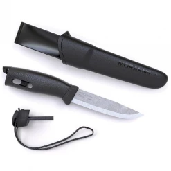 Second Gear WNC Camp Morakniv Companion Spark Knife, Black