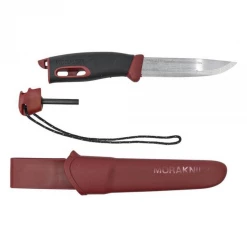 Second Gear WNC Camp Morakniv Companion Spark Knife, Red