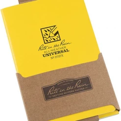 Second Gear WNC Rite In The Rain Stapled Notebook 3pk, Assorted Colors More