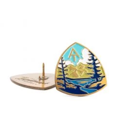 Second Gear WNC Landmark Enamel Pin, Appalachian Trail More