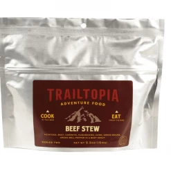 Second Gear WNC Camp Trailtopia Adventure Food Beef Stew, 2 Servings