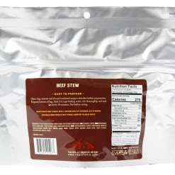 Second Gear WNC Camp Trailtopia Adventure Food Beef Stew, 2 Servings