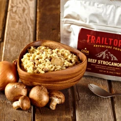 Second Gear WNC Trailtopia Adventure Food Beef Stroganoff, 2 Servings