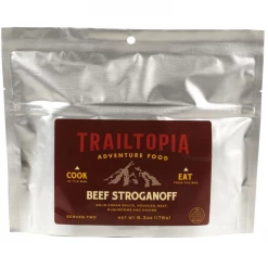 Second Gear WNC Trailtopia Adventure Food Beef Stroganoff, 2 Servings