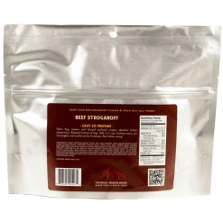 Second Gear WNC Trailtopia Adventure Food Beef Stroganoff, 2 Servings