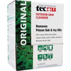 Second Gear WNC Tecnu Outdoor Skin Cleaner, Poison Ivy/Oak Oils, Singles