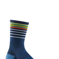 Second Gear WNC Darn Tough Stride Micro Crew Ultra-Lightweight Socks, Eclipse, Men's L / Style 1036