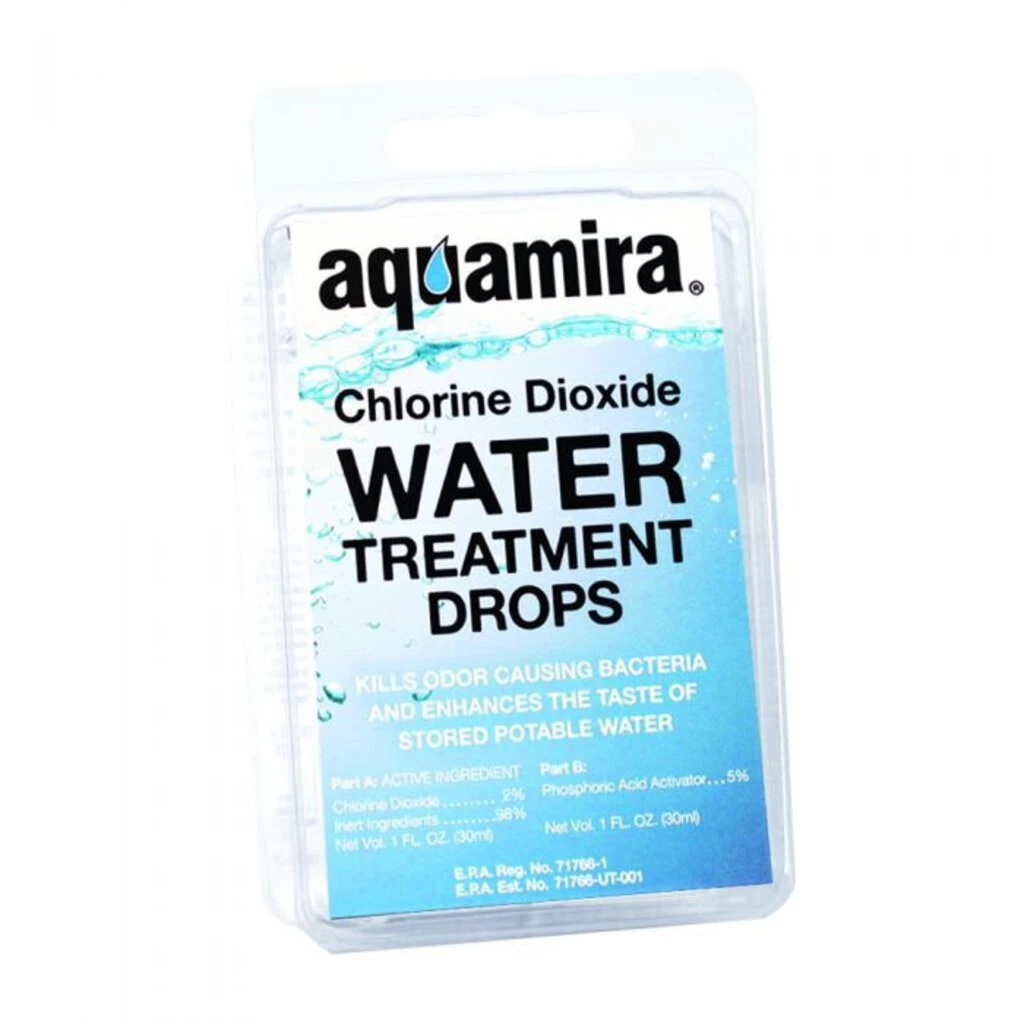 Second Gear WNC Aquamira Water Treatment Drops Camp