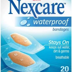 Second Gear WNC 3M Nexcare Waterproof Bandages 20ct. Assorted