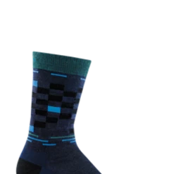 Second Gear WNC Women Darn Tough Derby Crew Lightweight Socks, Denim, Men's XL / Style 6020