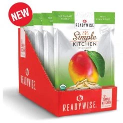 Second Gear WNC ReadyWise Freeze-Dried Organic Mangoes