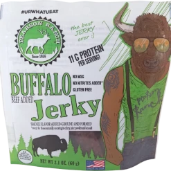 Second Gear WNC Camp Pearson Ranch Buffalo Hickory Jerky, 2.1oz