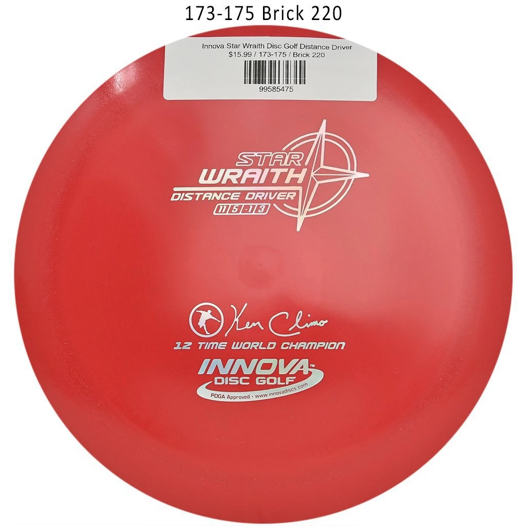 Second Gear WNC Innova Star Wraith Distance Driver Golf Disc More
