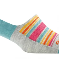 Second Gear WNC Darn Tough Topless Sunbaked No Show Hidden Lifestyle Sock, Aqua, Women's M, SKU 6046