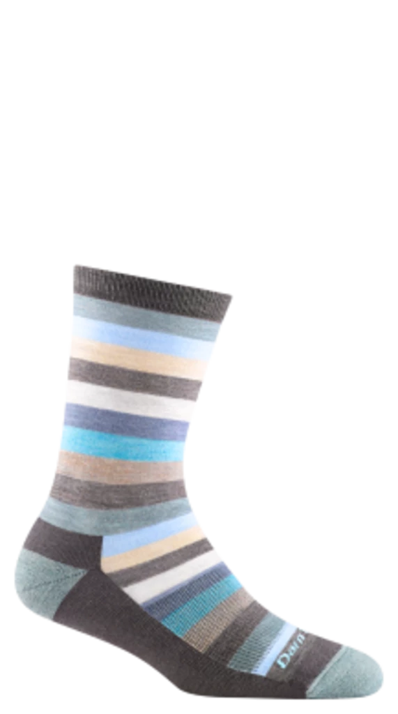 Second Gear WNC Darn Tough Phat Witch Crew Lightweight With Cushion Socks, Oatmeal, Women's L / Style 1644