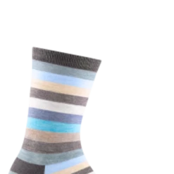 Second Gear WNC Darn Tough Phat Witch Crew Lightweight With Cushion Socks, Oatmeal, Women's S / Style 1644